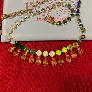 TOVA MULTI STONE NECKALCE